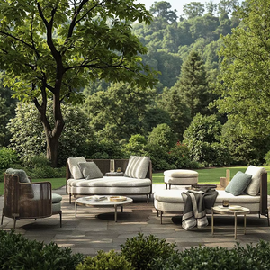 Rotan Meubelen Brazilië Lounges Buitenkeuken Indoor Outdoor Meeting Zacht Kussen Huis Balkon Meubilair Plastic Tuinstoel - Product Image 6