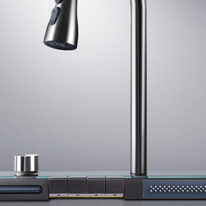 อ่างล้างจานแบบฝังใต้เคาน์เตอร์ Flying Rain Thickened Waterfall Sink ผลิตจากสแตนเลส 304 ผิวปัดเงา แบบอ่างเดี่ยว - Product Image 2