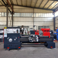 Tour à métaux horizontal robuste Yade CNC CW61100*1500 à grand alésage, broche BT30, capacité de pièce de 1500 mm, 4 postes à outils