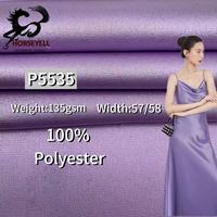 Offre Spéciale 135gsm Designer Polyester Soie Moire En Relief Respirant Teinté Tissu pour Filles En Plein Air Académique Robe et Auvent Utilisation