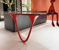 Ensemble de meubles de cuisine de villa de luxe de style américain moderne, tête de lit, canapé, chaises trône, finition acrylique, bois écologique