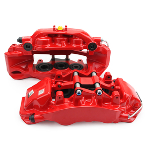 Kit d'étriers de frein nickelés <span class=keywords><strong>AP</strong></span> <span class=keywords><strong>Racing</strong></span> 9560 avant 6 <span class=keywords><strong>pistons</strong></span> et 9541 arrière 4 <span class=keywords><strong>pistons</strong></span>, compatible avec les rotors percés Lotus 380x34mm et 355x28mm - Product Image 6