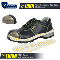 Chaussures de sécurité d'extérieur, entrepôt UE, qualité allemande, anti-perforation, cuir de vachette à grain fin, semelle en PU, bottes de chantier