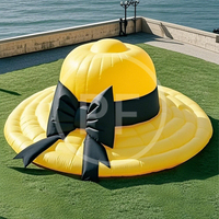 Chapeau gonflable dessin animé Anime Air modèle lune centre commercial grande poupée mascotte lumineuse fleur amour poupée