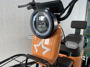 Tricycle électrique 48v pour adultes, scooter motorisé à 3 roues, motorisé, side-car ouvert - Product Image 4