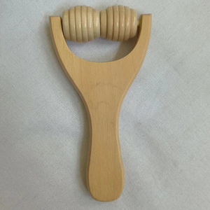 Hot Sell Wooden Derma <strong>Roller</strong> Maderotherapy Wooden Massage Wood Therapy <strong>Roller</strong> for Body Muscles <strong>Neck</strong> <strong>Roller</strong> <strong>Neck</strong> Massager - Product Image 4