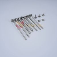 텅스텐 카바이드 마이크로 오리피스 밸브 분배 노즐 75um 100um