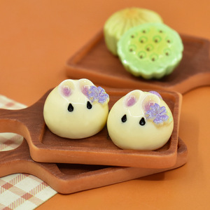 Miniature Eco-Friendly Resin DIY Accessories 3D Small Food Snacks Ornaments for Kids New Play House Jewelry Cake <b>Slime</b> <b>Charm</b> - Product Image 3