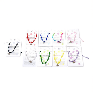 Bracciale in Acciaio Inossidabile con Elefante Argentato e Nodo a Sette Stelle, Braccialetti Charm alla Moda - Product Image 2