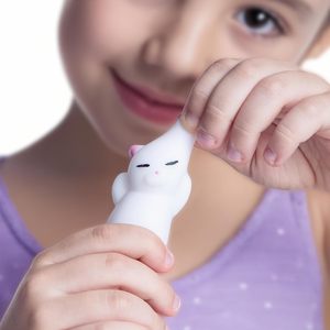Jouet pour chat moelleux en silicone souple, jouet <span class=keywords><strong>anti</strong></span>-<span class=keywords><strong>stress</strong></span> - <span class=keywords><strong>Cadeau</strong></span> unique pour adolescents, hommes, adultes - Unisexe, chaussette de Noël - Product Image 3