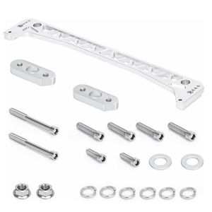 Plaque de bras oscillant en aluminium Auso-Racing pour Honda Civic EK F7, pièce de mise à niveau pour support de bras de suspension inférieur - Product Image 5