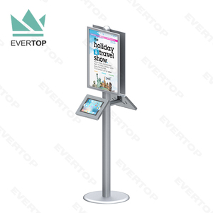 LSF04-C Hiển Thị EStand Tablet An Ninh Tầng Đứng Kiosk Cửa Hàng Nhà Hàng Quảng Cáo W Khóa Tablet Chủ Mount Brochure Chủ - Product Image 5