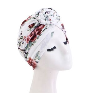 Wholesale Ready Ship Women Turban Pattern Printed African Knot Headwrap Twist Knot Beanie Pre-<b>Tied</b> Bonnet Cap Outdoor - Product Image 3