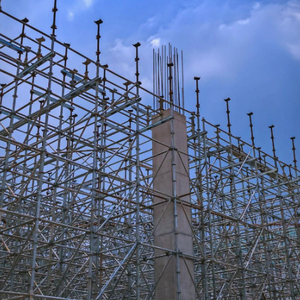 H Frame Steel Scaffolding Hot <strong>Sale</strong> Portable Metal Frame <strong>Scaffold</strong> With Cross Brace Base Jack <strong>for</strong> Residential House Decoration - Product Image 1
