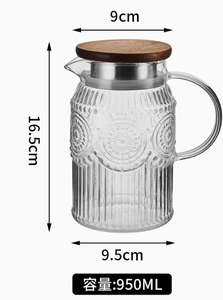 High borosilicate <b>glass</b> household large capacity cold water <b>kettle</b> resistant to high and low temperatures - Product Image 3