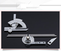 Règle d'angle de rapporteur universelle en acier inoxydable de 0 à 320 degrés pour outils de mesure et de jaugeage