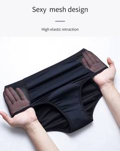 Braguitas Menstruales de 4 Capas a Prueba de Fugas para Mujer, Cobertura Total, Ropa Interior Menstrual Lavable - Product Image 3