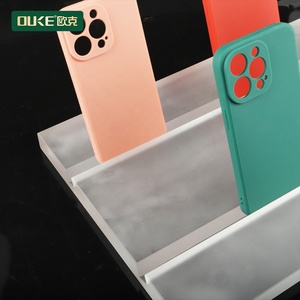 Bán buôn Frosted tùy chỉnh Acrylic điện thoại di động Trường hợp hiển thị đứng Triển Lãm Đứng cho trường hợp điện thoại - Product Image 3