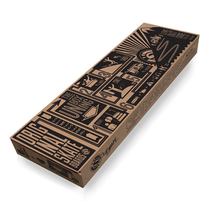 Grosir persegi panjang bergelombang kotak Skateboard kokoh keras datar kertas karton karton kotak pengiriman Skateboard - Product Image 6