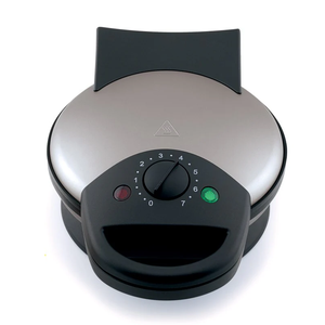 <span class=keywords><strong>Gaufrier</strong></span> électrique en acier inoxydable en forme de cœur avec contrôle de brunissement réglable sur 7 niveaux, fer à gaufres rond classique 1400W - Product Image 4