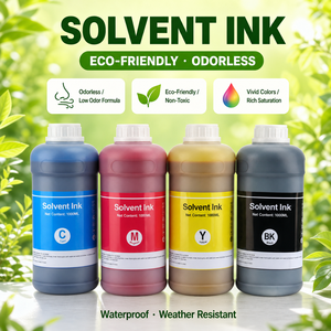 Encre à solvant professionnelle écologique inodore 10PL 12PL 13PL 15PL pour tête d'impression Konica, impression d'affiches grand volume - Product Image 1