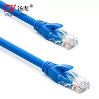 RJ45 vers RJ45 Cat5e Cat5 Cat6 Cat6e Cat7 Cat7e Cordon de raccordement Câble réseau Câble Ethernet De Rouge 10 pieds 10 M Haut-parleur 12 CAT 6