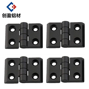 Nylon Hinges 3030 4040 Black Plastic For Aluminum Profile Cabinet Door Window Hardware Home Improvement Accessory - Product Image 4