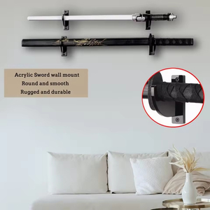 Support <span class=keywords><strong>mural</strong></span> moderne en acrylique, non pliable, écologique, pour l'affichage de couteaux, de bâtons de baseball, de jouets pour enfants, multifonctionnel 1 - Product Image 5
