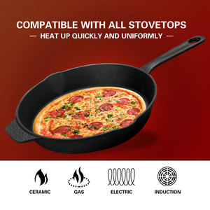 Factory Wholesale No Coating Clay Frying <strong>Pan</strong> Thickened Heat <strong>Preservation</strong> Rectangular Baking <strong>Pan</strong> Pot Cover Wood Hand Grip for - Product Image 2