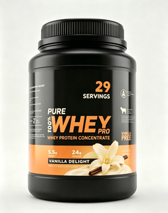 100% Proteína de Suero de Leche Aislada en Polvo, Alta en Proteínas (24g) para el Crecimiento Muscular y la Recuperación Post-Entrenamiento, Delicioso Sabor a Chocolate Doble, 899g - Product Image 2