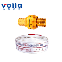 Tuyau d'incendie léger Volla avec doublure en PU, gaine en polyester, pour évacuation d'eau, extinction d'incendie et irrigation de jardin, 20m, 2.5MPa, Classe