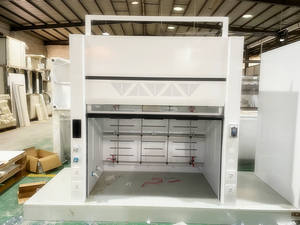 Hotte d'extraction de gaz de haute qualité <span class=keywords><strong>chimie</strong></span> Exhuat conduit placard de fumée équipement de laboratoire en métal école de laboratoire de Guangzhou - Product Image 6