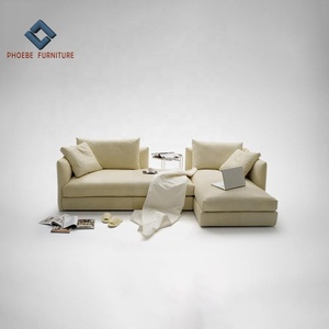 High Quality <strong>Black</strong> Genuine Leather Sectional <strong>Sofas</strong> for Luxury Home Living Room Furniture Modern - Product Image 5