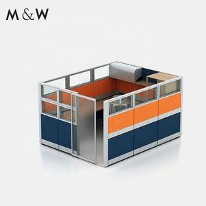 M & W Mỹ Thiết Kế Hiện Đại Văn Phòng Máy Trạm Bàn Bàn Linh Hoạt Tủ Cho Hội Thảo Ngân Hàng Dự Án - Product Image 1