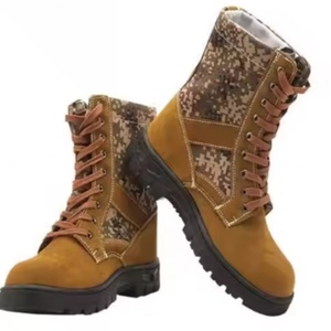 Bottes de travail ignifuges de qualité supérieure pour les pompiers forestiers |   Chaussures de sécurité anti-écrasement et anti-perforation - Product Image 2