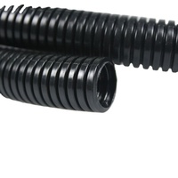 Conduit flexible PA tuyau d'ondulation tuyau de protection de câble tuyau ondulé en nylon tube ondulé ignifuge