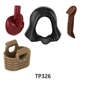 TP1041 Figura de Bloques de Construcción Educativos para Niños, Personajes de Dibujos Animados de la Princesa Blancanieves, los Enanitos, la Reina Malvada y la Bruja - Product Image 4