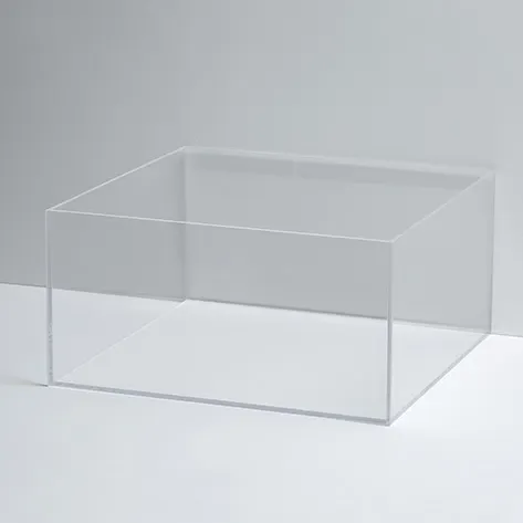 Customized transparent acrylic storage tray water holder desk shooting photography equipment