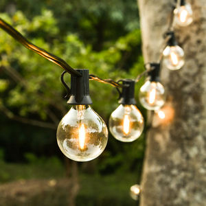 15M/50 LED Lumières G40 Jardin Guirlande Festoon Lumières Étanche Patio Fée Chaîne Pour La Fête De Mariage En Plein Air Décorer - Product Image 1