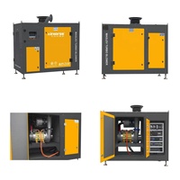 Soplador Centrífugo Estacionario Turbo Airking AHCPL100-06 de 37kW AC 380V/3/50Hz, Sin Aceite y Refrigerado por Aire, para Uso Industrial