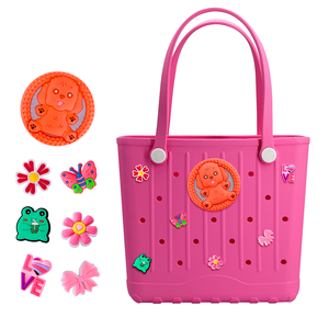 Nueva Bolsa de Playa Eva, Bolsa de Mano Portátil, Impermeable, Lavable, Apta para Deportes, Piscina, Cesta para Verduras - Product Image 6