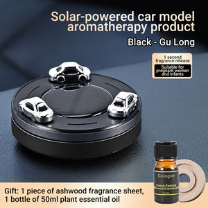 Diffuseur de parfum solaire pour voiture, désodorisant en verre, diffuseur d'huiles essentielles solides, clip de ventilation, décoration d'intérieur - Product Image 6