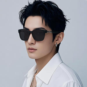 Gafas de sol polarizadas para hombre, montura negra, lentes de PC TAC, protección UV400, tipo 3, gafas de sol para conducir - Product Image 3