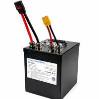 Baterai Lithium Kustom 60V 28Ah 1680Wh NMC Casing Logam untuk Sepeda Motor Listrik, Sepeda Komuter Perkotaan, Kendaraan Mobilitas Pribadi