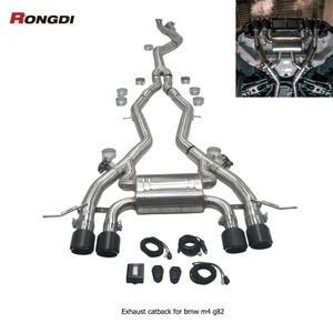 Vente flash - Échappement Catback en acier inoxydable 304 pour BMW M3 G80 M4 G82 S58 3.0T 2021-2024 - Échappement de performance - Product Image 5