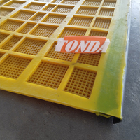 Vibromasseur d'écran en polyuréthane Écran en polyuréthane à double pont Maille d'écran en polyuréthane Maille d'écran vibrant en caoutchouc