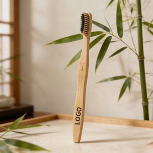 <span class=keywords><strong>Brosse</strong></span> à dents en charbon de bois biodégradable certifiée CE, OEM pour adultes, poils souples, moyens <span class=keywords><strong>ou</strong></span> durs - Product Image 6
