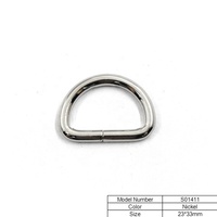 Cincin D logam kustom kualitas tinggi jenis kunci OEM harga langsung pabrik