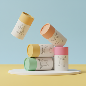 Biologisch abbaubarer Karton zylinder Kraft rohr Push-<span class=keywords><strong>up</strong></span>-Verpackungs behälter Deodorant Stick Tube Papier verpackung für Deodorant Stick - Product Image 1
