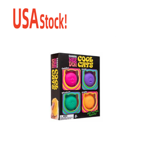 ของเล่นแบบบีบบรรเทาความเครียดสำหรับแมวเท่ห์4ชิ้น/แพ็คสินค้าจาก USA - Product Image 3